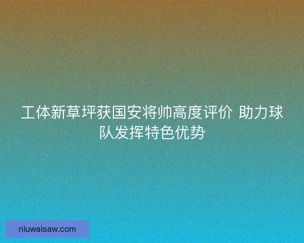 工体新草坪获国安将帅高度评价 助力球队发挥特色优势